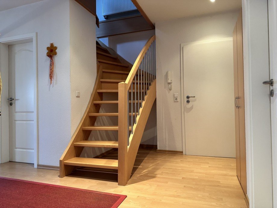 Aufgang zum Studio Dachgeschosswohnung Rastede