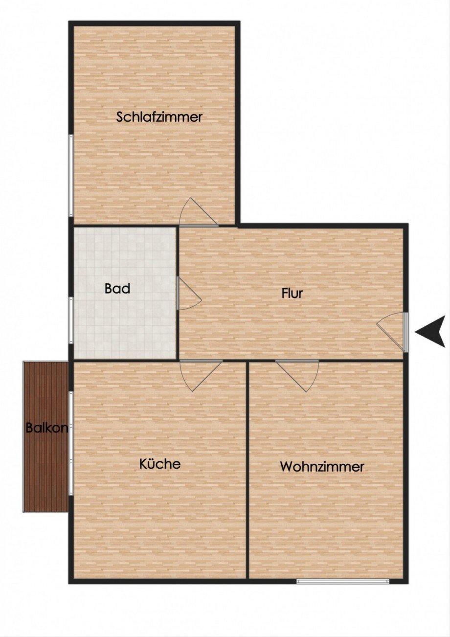 Grundriss Wohnung Westerstede