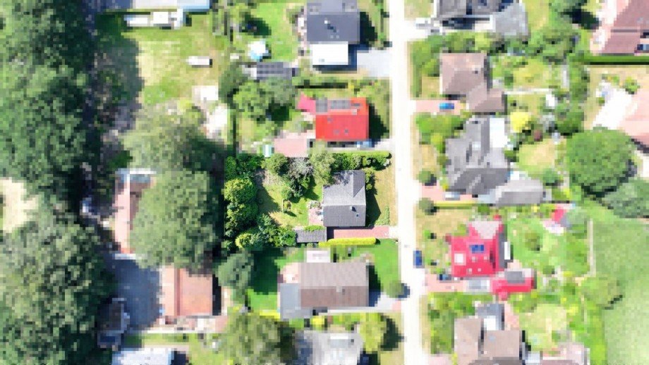Drohnenfoto Einfamilienhaus Wiefelstede-Ofenerfeld